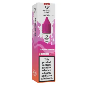 Summer Dream Nic Salt E-Liquid by Crystal Clear Bar Salts 10ml